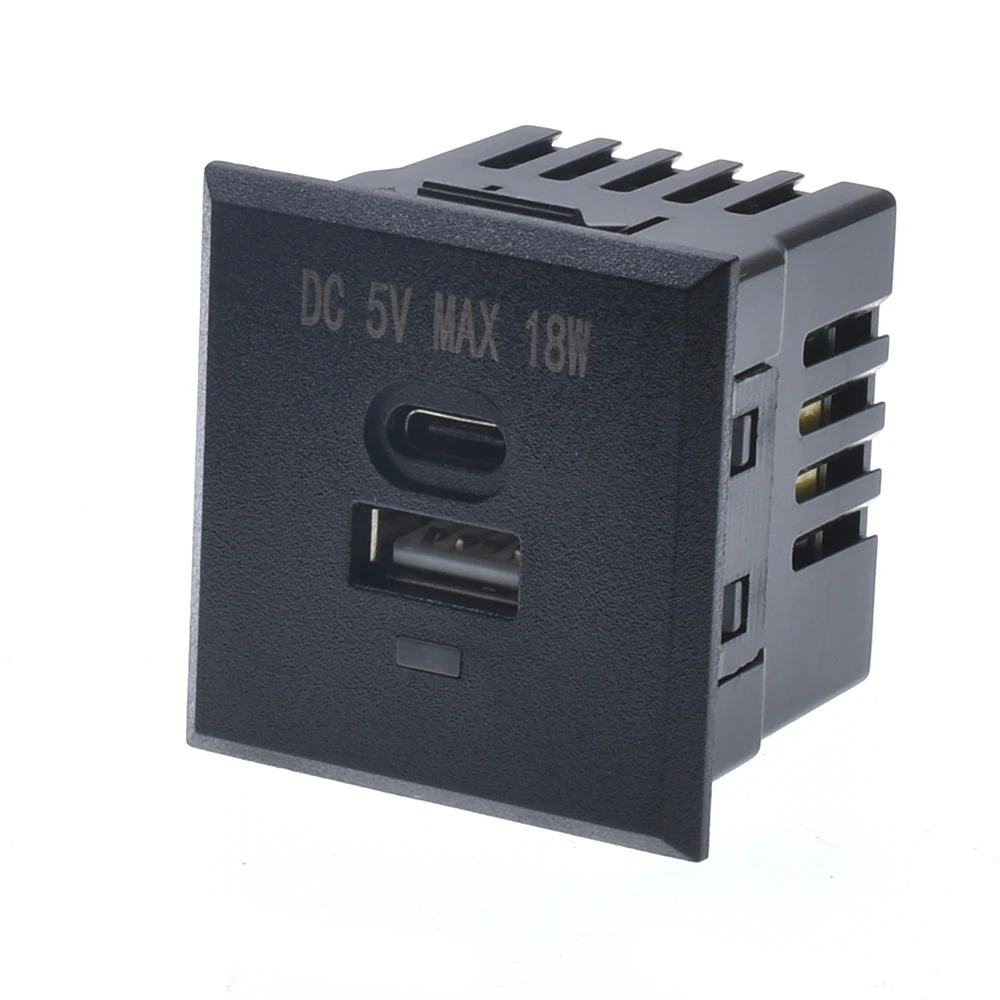 Dc5v 1a Charging Modules 128 Type Usb 2.0 Charger Energy Power Socket Wall  Panel Outlet Electric Slot Connector 23x36mm - Electrical Sockets -  AliExpress