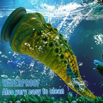 Huge Monster Dildo Lesbian Anal Toys Suction Cup Octopus Tentacle Artificial Penis Animal Dildo Sex Toy for Women Adult 5