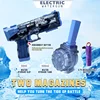 Automatic Water Electric Gun Shooting Toys Water Spray Pistol for Pool Portable High Pressure Watergun Summer Games for Children 5