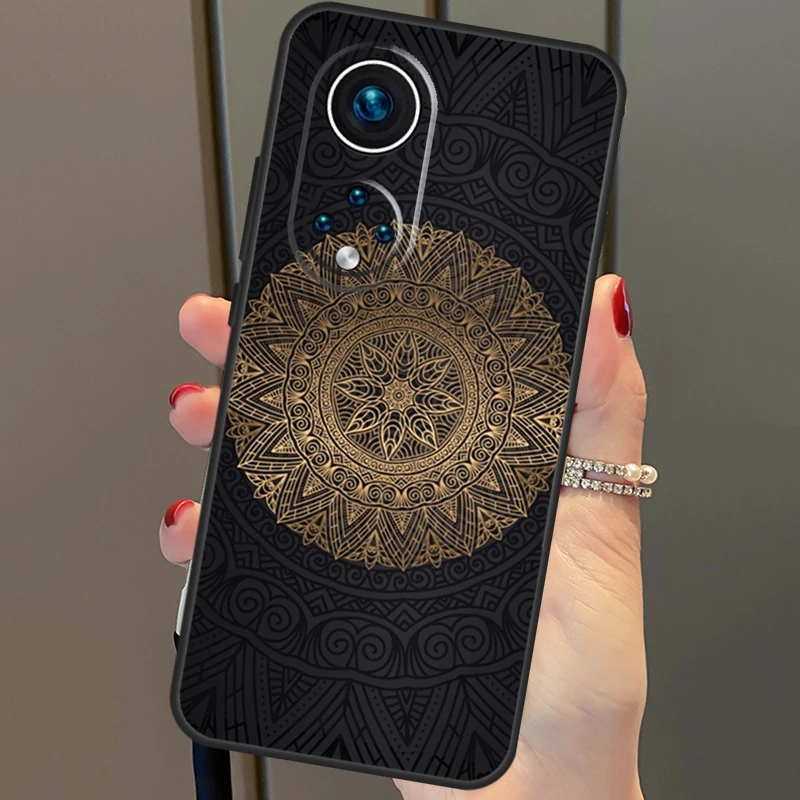 Indian Floral Henna Mandala Phone Case Cover