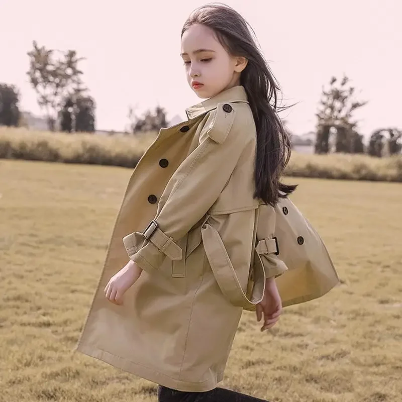 여아 트렌치 9 용수철 8 큰 어린이 의류, 7 베이비 코트, 가을 12 세 타이드 걸, 크리스마스 생일 선물, 4 어린이 의류