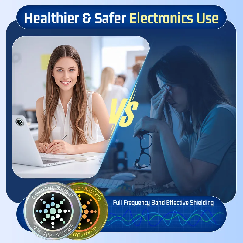 EMF BioChip Protection Anti-Radiation Stickers - Family Pack
