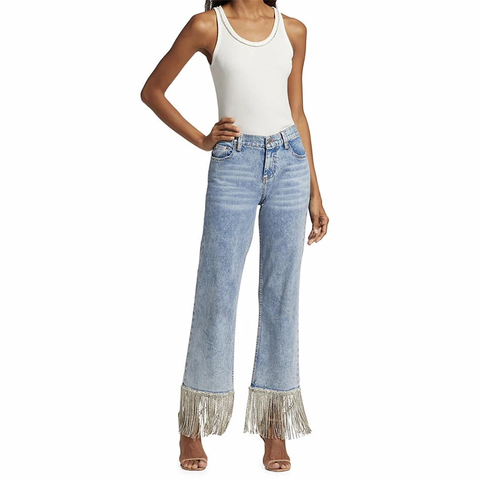 

2023 new autumn micro-elastic anti-wrinkle high waist slimming nine-point trousers fashion women's girlfriend party