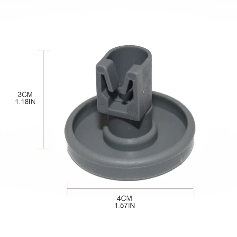 1Pc Dishwasher Lower Basket Rail Roller Wheels for AEG for ELECTRA PRIVILEG