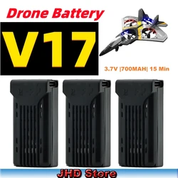 JHD Orignal 4DRC V17 Airplane Battery For Original 4D-V17 4DRC Airplane  Accessories V17 RC Airplane Battery