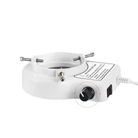 LED Ring Light Illuminator Adjustable Lamp Industry For Binocular Trinocular Microscope  Stereo Industrial Lens Camera Magnifier 3