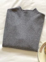 Zjaiss Female Turtleneck Versatile Sweater Women's Autumn Winter 2026 New Solid Color Pullovers Ladies Long Sleeve Knit Tops - Image 4