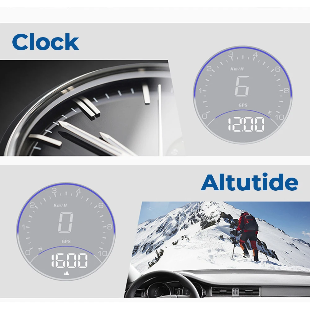 G6 HUD ڵ  ÷   ð,  跮 ӵ,  Ÿ, RPM, MPH, GPS ħ, ֺ  