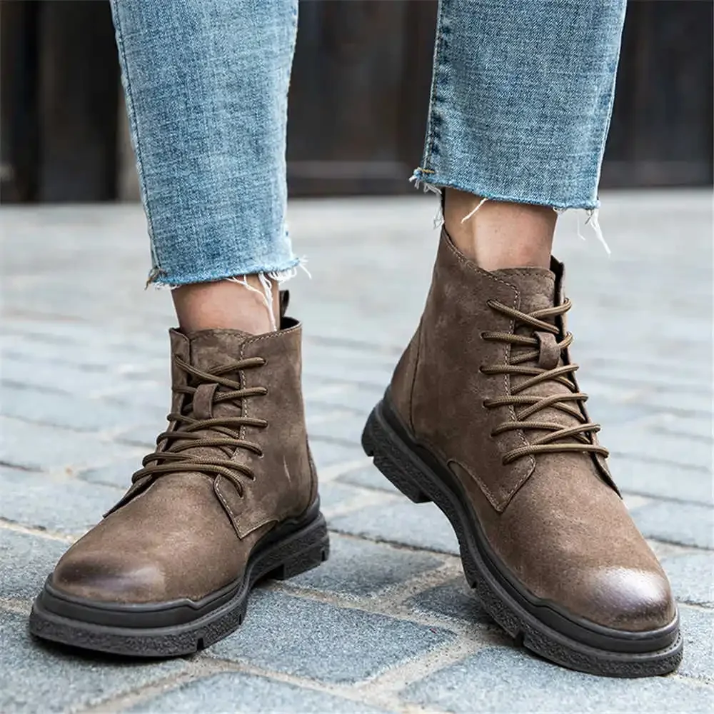 Stivali Stringati Antiscivolo Antiscivolo Stivali Estivi Bianchi Scarpe Alte Da Uomo Sneakers Sport Brands Nuova Collezione