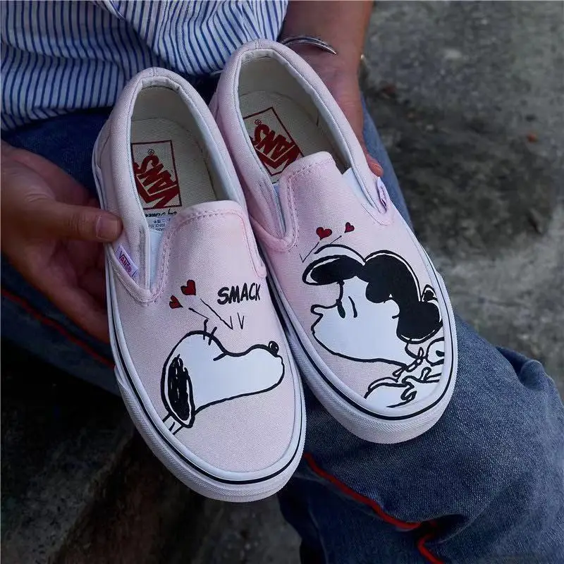Vans Slip Zapatillas Vans Snoopy Zapatillas Peanuts Vans – Market