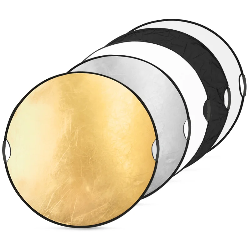 

Reflector Photography with Carry Bag Portable Collapsible Round Camera Light Reflector Diffuser For Photo Studio 80 110cm 5 in 1