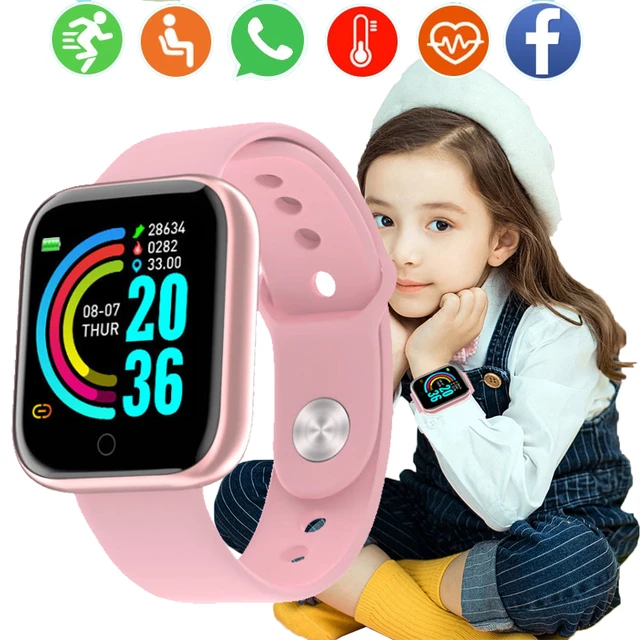 Relógio Digital Infantil - Meninos Meninas Digital Smartwatch  impermeável,Telefone com vídeo para estudantes Relógio despertador com  fitness Aferzov : : Moda