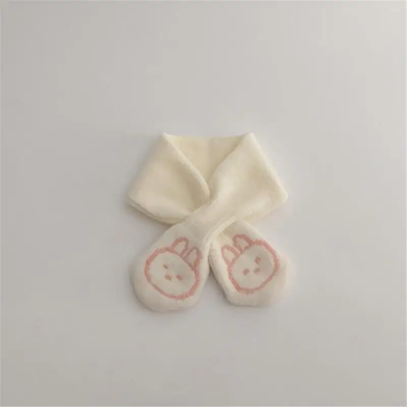 97BE 솔리드 컬러  스카프 어린이 목 따뜻한 가을 겨울 목 커버 소년과 소녀를위한 방풍 Neckerchief 6M  4Y