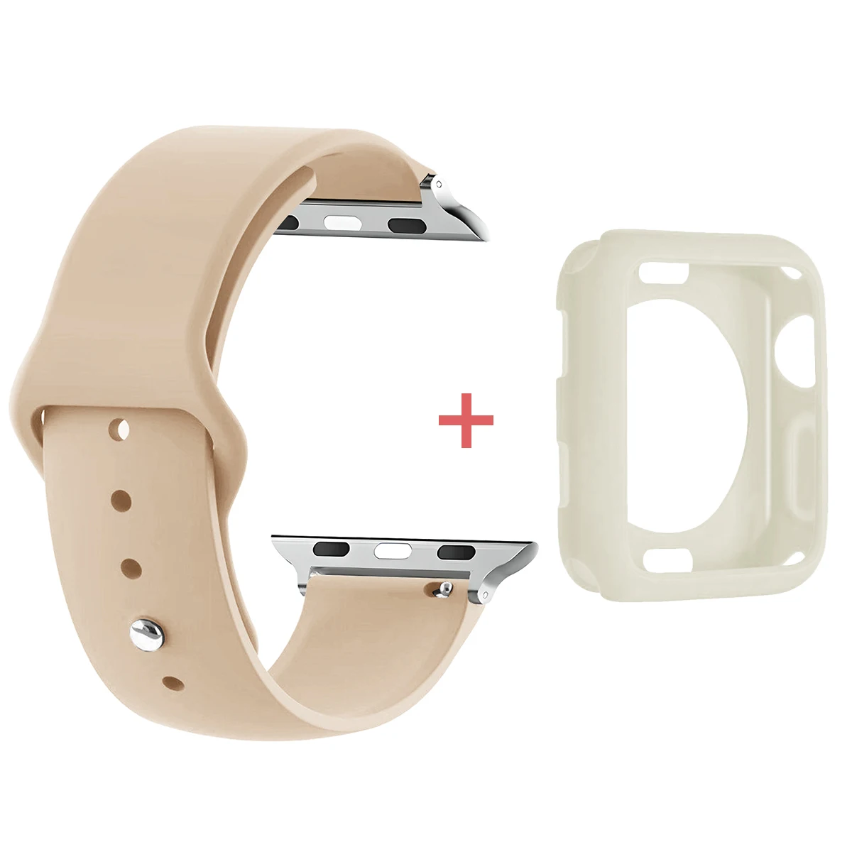 Premium TPU Watch Case & Stylish Strap with Screen Protector