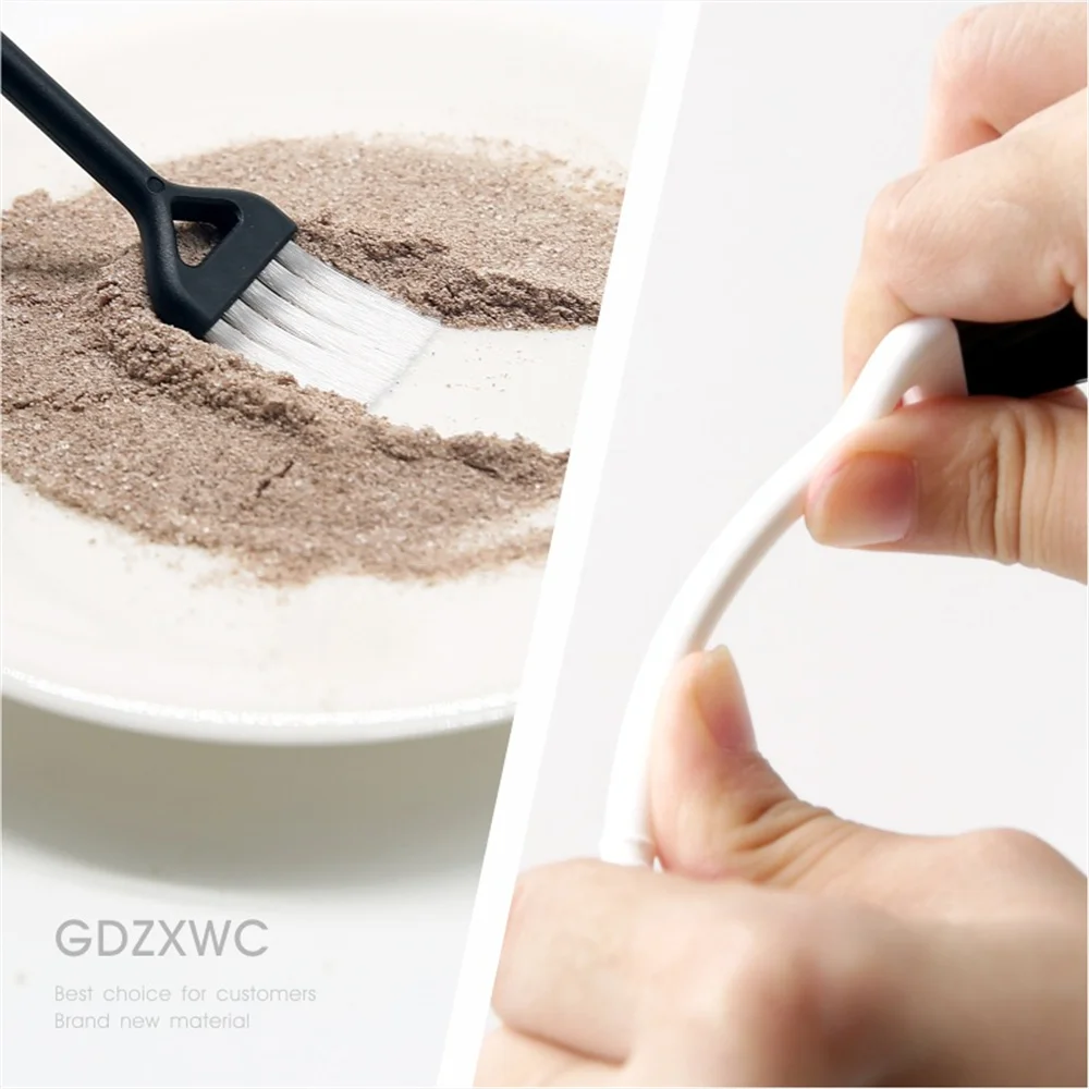 2/4/6PCS Pore Cleaning Brush Not Easily Loose Durable Retro Fashion Pairing Minimal Design Coffee Machine Brush Razor