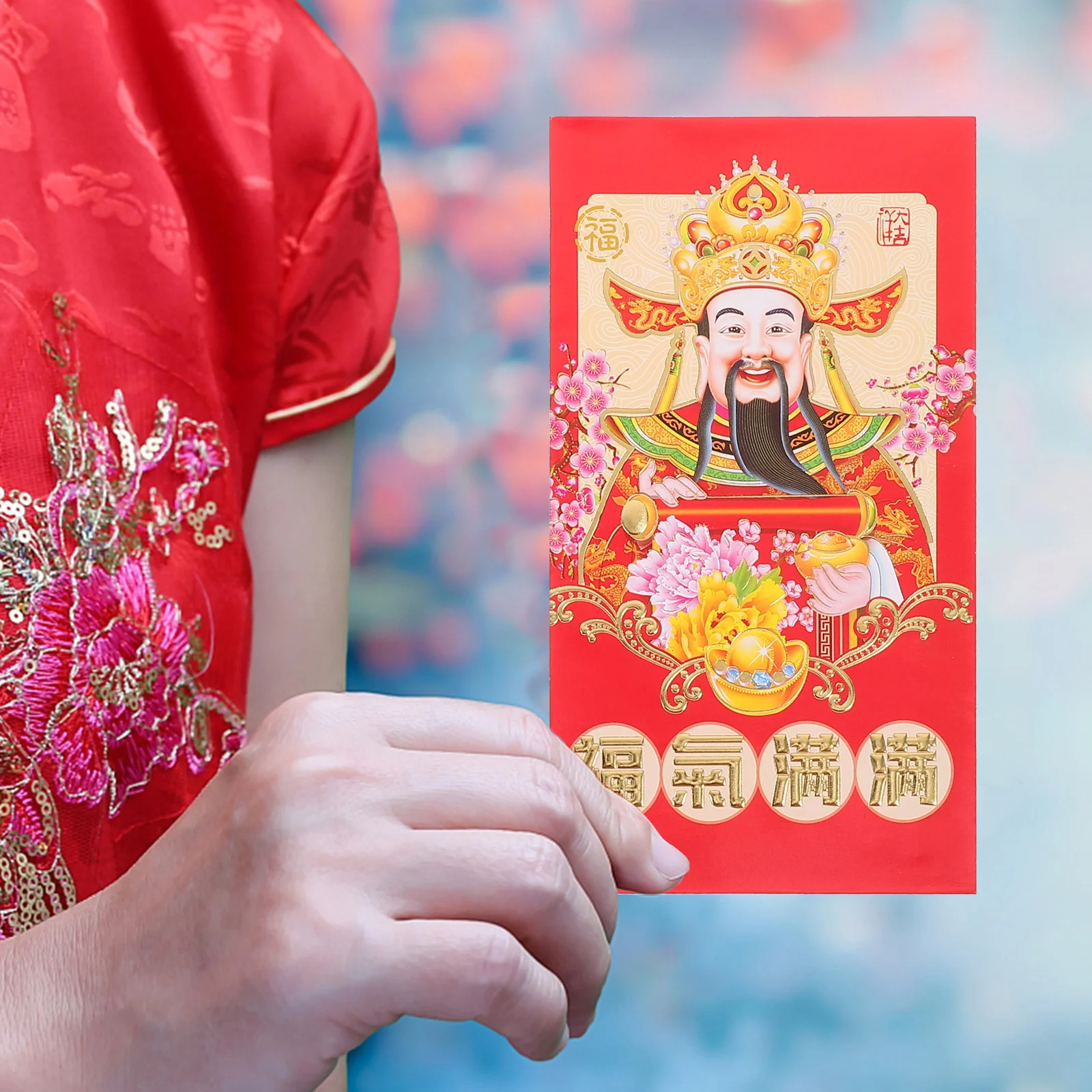 Cartoon Lai Feng Snake Zodiac Red Envelopes Chinese Paper Envelopes Printing Products Lucky Money Bag 30 Pcs