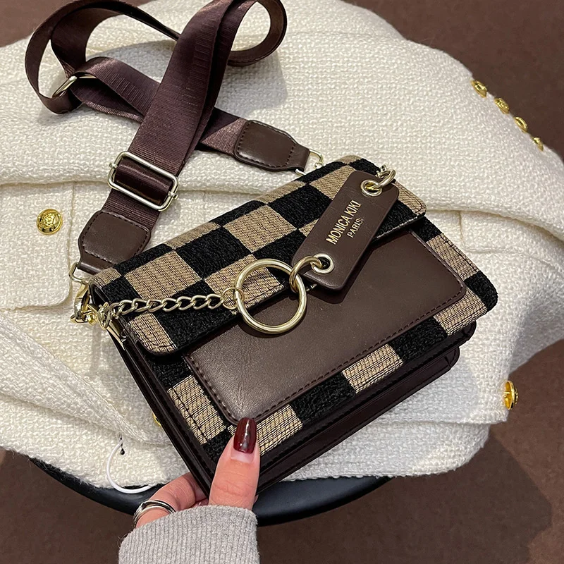 For Female Tote Bag Small Messenger Women's 2023 New Fashion Crossbody Shoulder Handbag Woman Purses Casual Bolsas Clutche Y2k