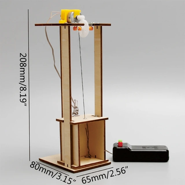 DIY Elevator Toy Set  Craft for Kids Science Model Electric Lift Experiment Kits for 7+ Years Old Boy Girl 6