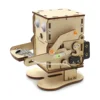Robot Eating Coin Wood DIY Model Teaching Learning Stem Project Kit for Kid Science Experiment Wooden Assembly Kit 5