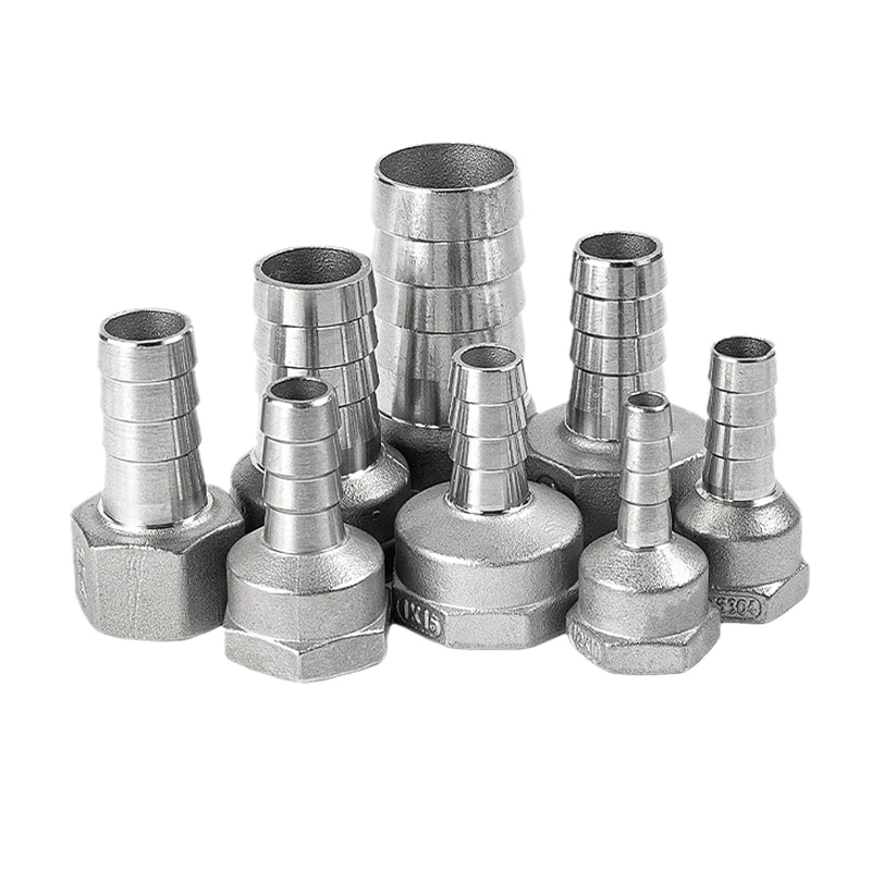 Description Picture 3 of itemHose Barb Connector 304 Stainless Steel 1/8" 1/4" 3/8" 1/2"BSP Male Thread Pipe Fitting pagoda connector Coupling Tail Connector