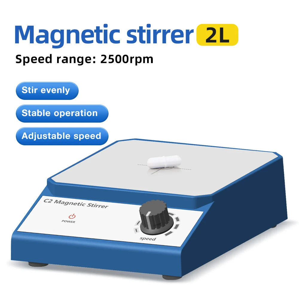 C2 Magnetic Mixer Clothes Magnet Lab Motor EU US Plug