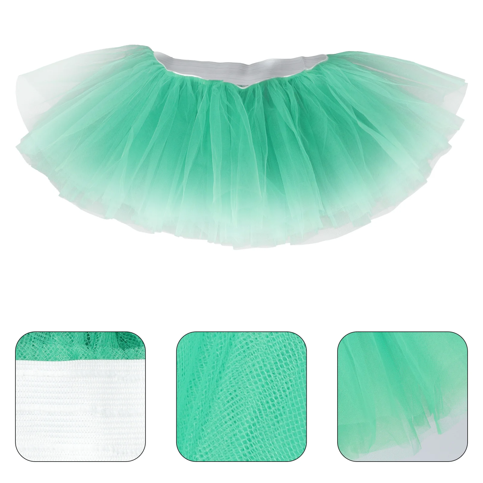 Tutu Skirt Dress Costume Birthday Party Gauze Adults Photo Prop Decorative Kids Gauzy Child