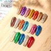 ROSALIND 100+ Colors Flash Nail Polish&Crackle Gel Nail Lacquer Gel For UV Varnish Hybrid Semi Permanent Base Top Coat Nail Art 3