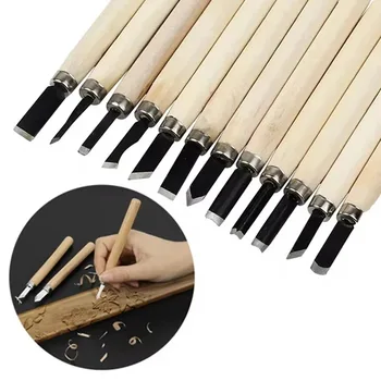 12-Piece Wood Carving Chisel Set 1