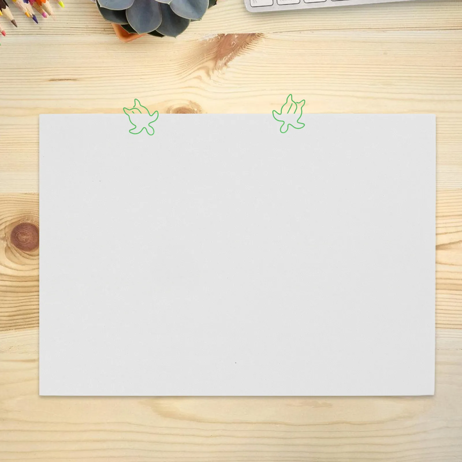 100Pcs 귀여운 바다 거북 종이 클립 참신한 금속 클립 파일 정리를위한 강력한 미니 클램프 사무실 교실 용품