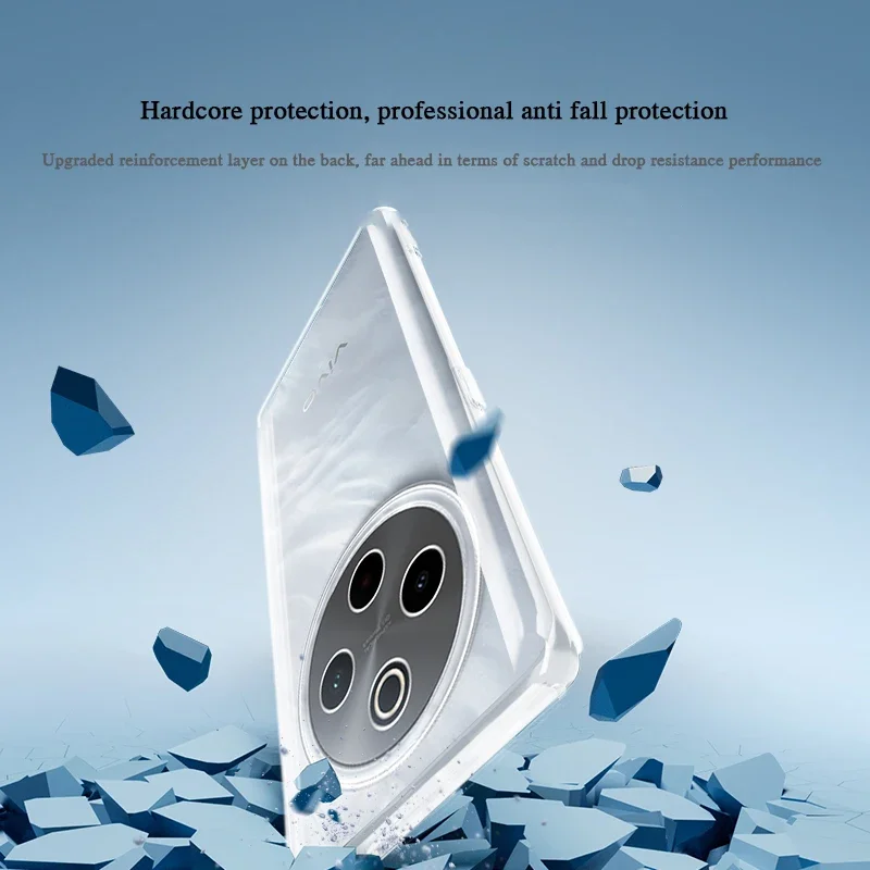 Soft Transparent Silicone Shockproof Cellphone Case - Clear TPU Cover
