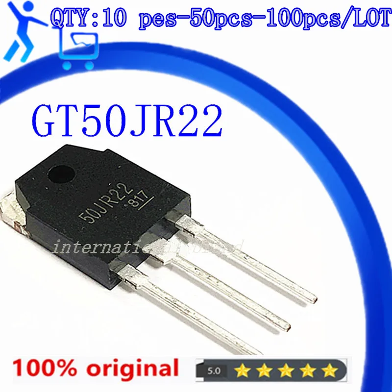 

IGBT power tube 100% New Imported Original GT50JR22 50JR22 TO-247 IGBT Power Transistor 50A 600V