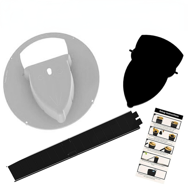 Reset Mousetrap Reusable Smart Mouse Rat Trap Flip Slide Bucket Lid Trap Killing Tool Humane Outdoor Indoor Rat Trap