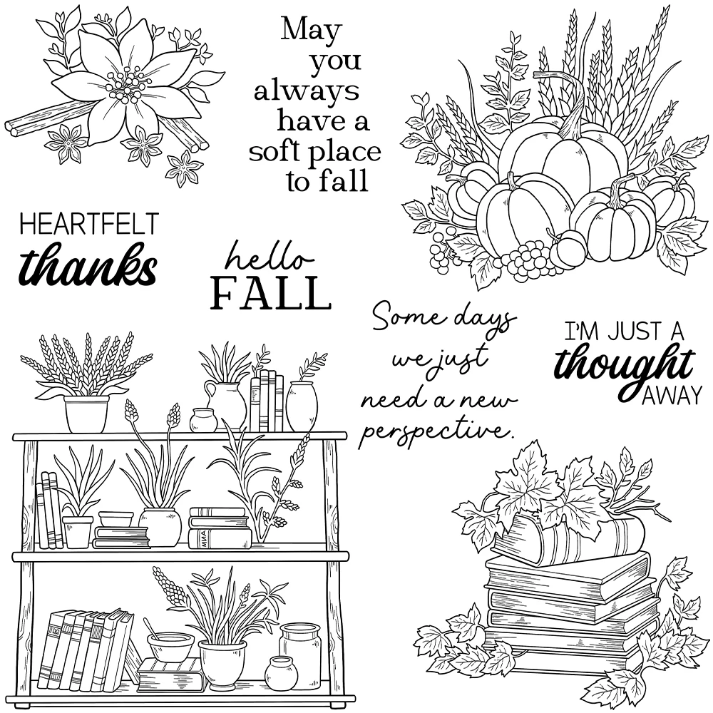Mangocraft Clear Stamp DIY Scrapbooking Supplies