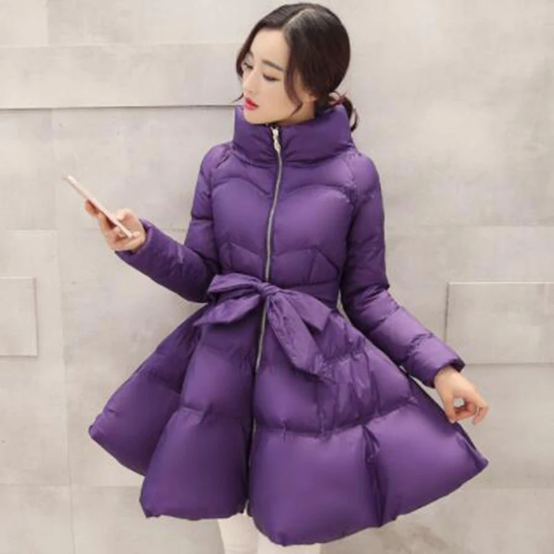 

2022 New Fashion Winter Coat Women Warm Outwear Padded Cotton Jacket Coat Womens Clothing High Quality Parkas Manteau Femme F698