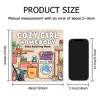 COZY GIRL Bold-easy Patterns Coloring Book for Adults Cute Drawing Book Perfect Gift for Party and Birthday 3