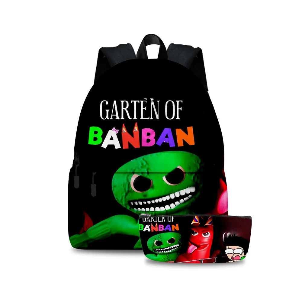 

Новинка 2023, набор из двух предметов, гарнитура по периметру рюкзака банбана, классный садовый школьный портфель, школьный рюкзак, карандаш, детский подарок