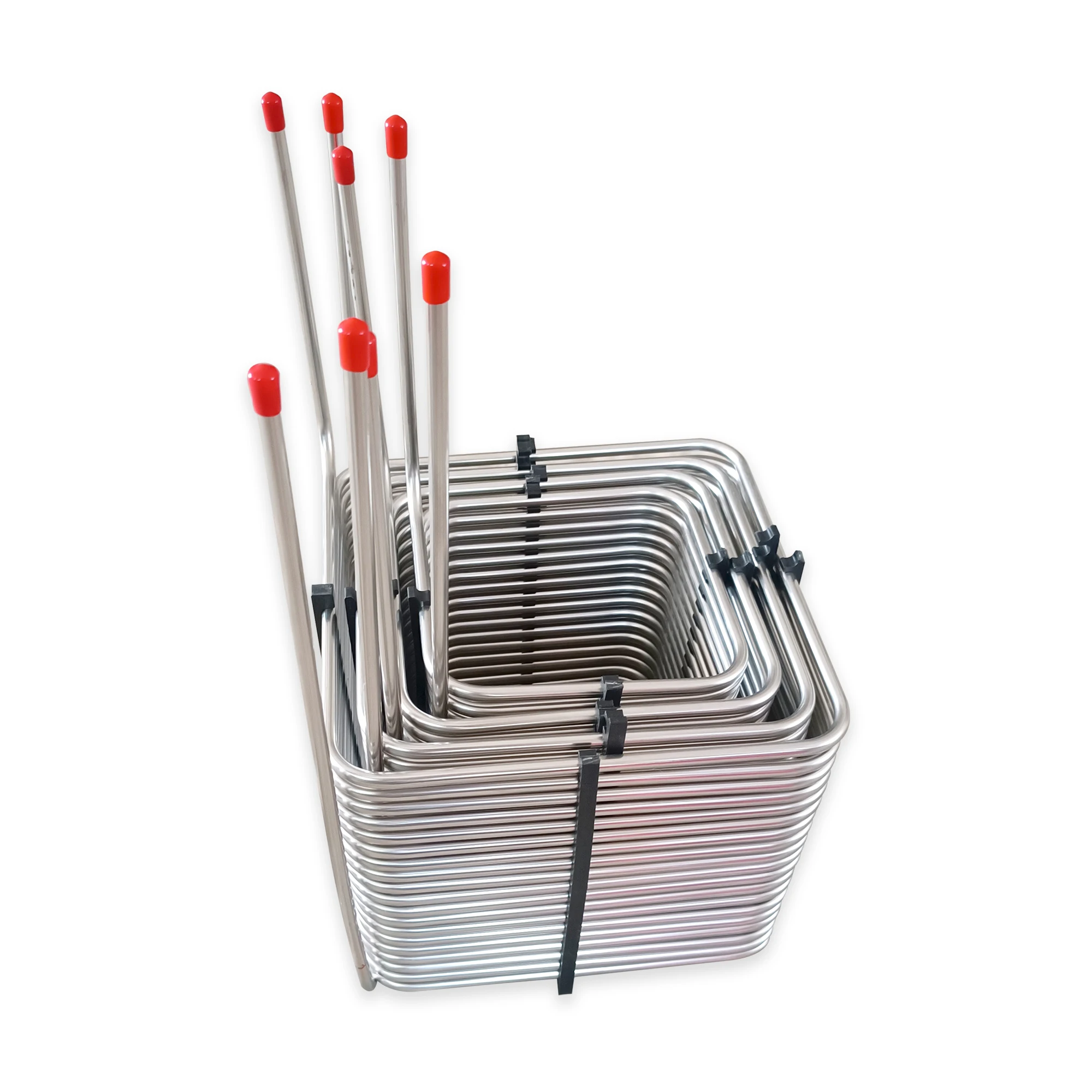 Square Four-Way Beer Tube 304 Stainless Steel Coil Water-Cooled Beer Machine Cooling Coil Used in Restaurants Bars