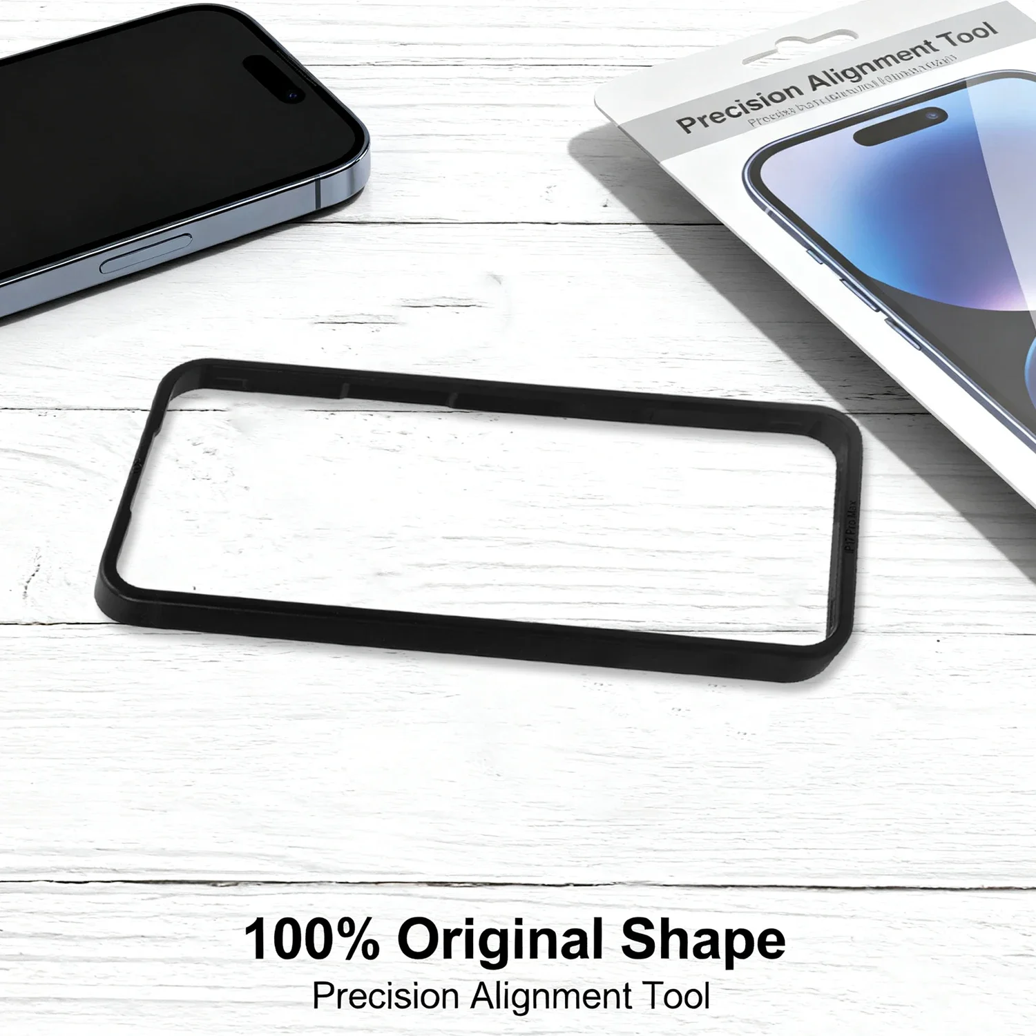 Tempered Glass Easy Installation Frame for IPhone17 Air Pro Max Screen Protector Positioning Frame for IPhone 17/17Air/17Pro Max