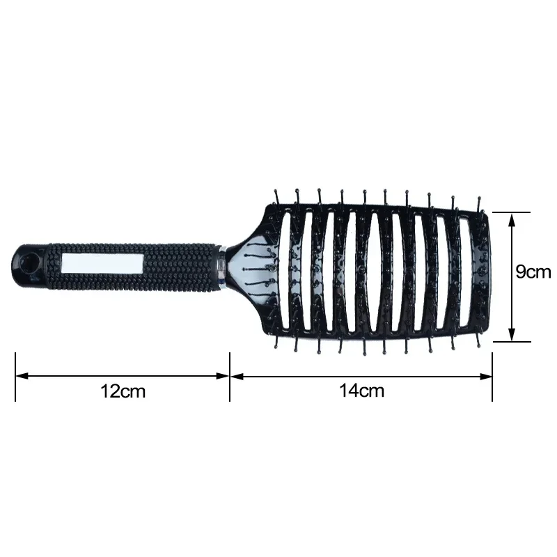 Hair Styling Comb Hair Styling Brush Curling Comb Hair Comb Curly Hair Comb Anti-static Heat Curved Vent Comb 1 Pcs