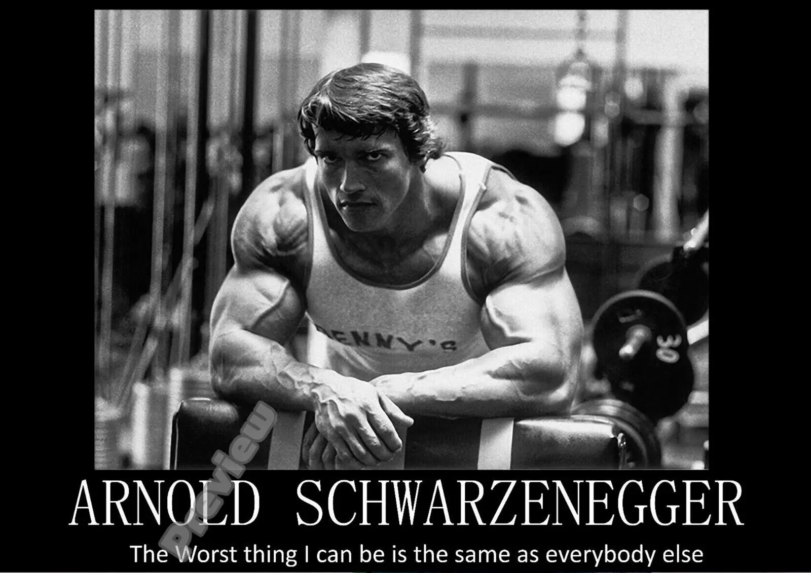 

Arnold Schwarzenegger Gym Motivation Art Silk Poster Print For Living Room Decor Home Wall Picture