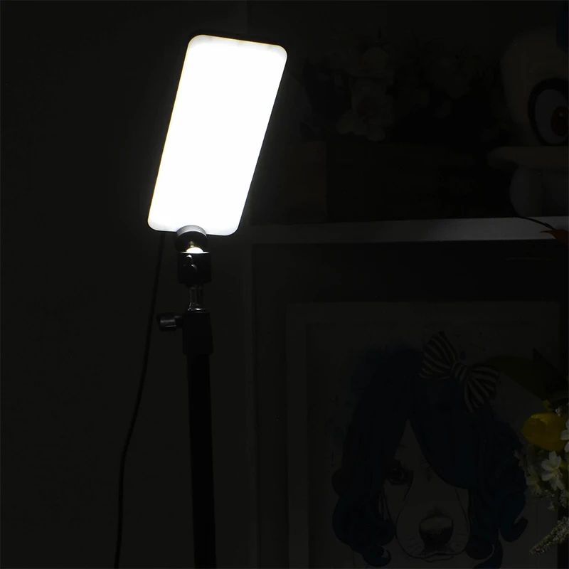 Camping Light Portable Camping Light LED Selfie Lamp Photography with Tripod Stand For Outdoor Picnic Barbecue Working Live Stream