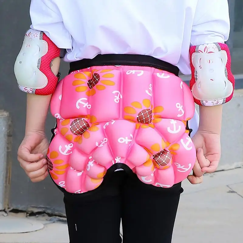Soft Padded Hip Shorts Sports Ski Skate Snowboard Protection Kid Protective Hip Pad For Skiing Skiing Protector Skating Butt Pad