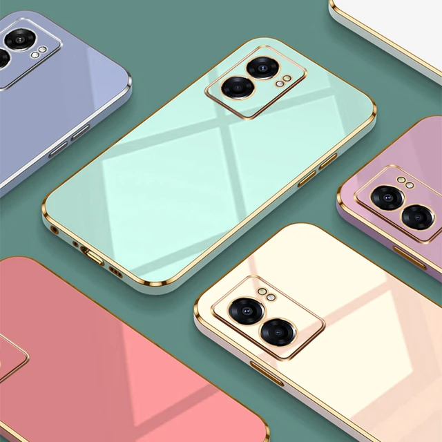 Case for Oppo A57 4G y Oppo A77 4G y A57S y A57e y OnePlus Nord N20 se  Clear TPU Four Corners Protective Cover Transparent Soft funda