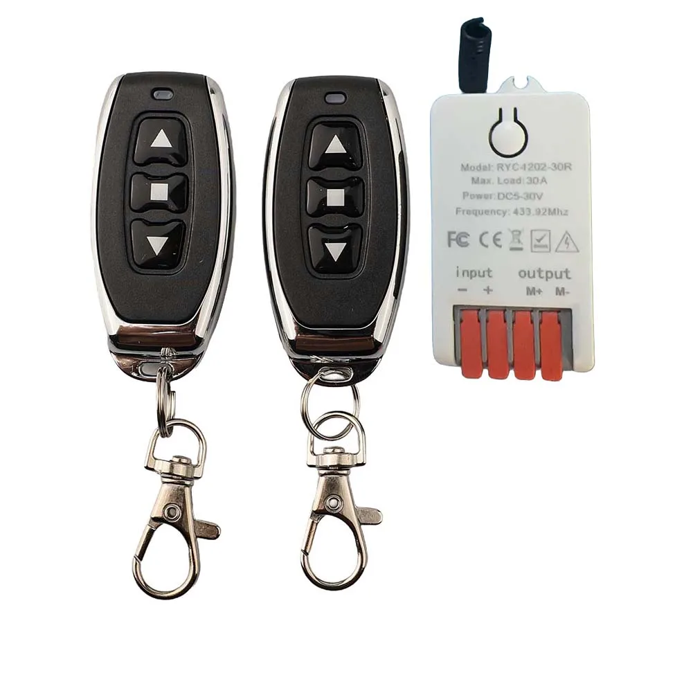 Wireless Remote Switch for 5V 30V Linear Actuator Forward and Reverse ...