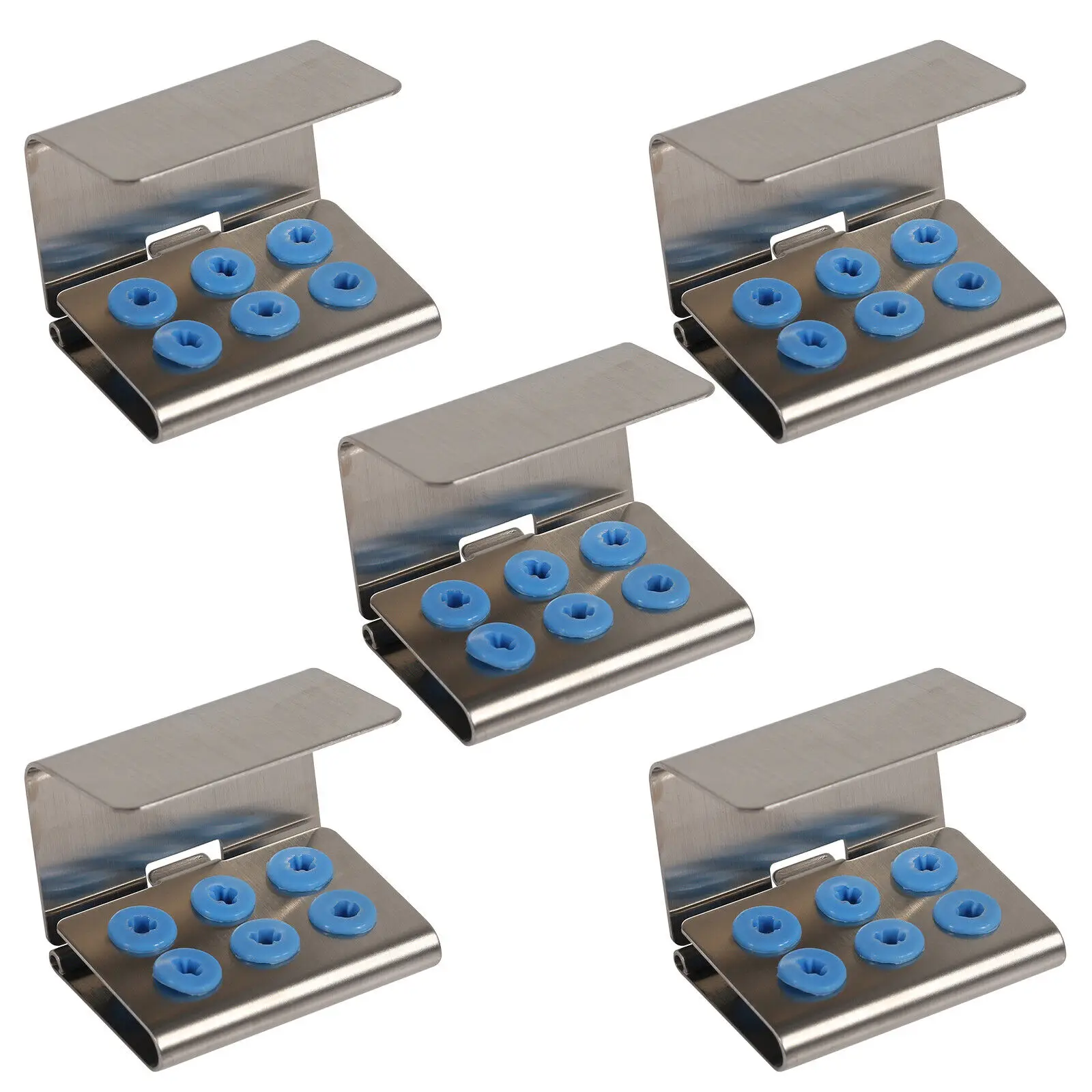 5Pcs Dental Ultrasonic Scaler Tips Holder Fit Ems Nsk Kavo Satelec Sirona