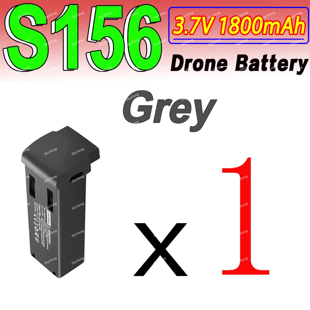 Original S156 Drone Battery 3.7V 1800MAh Battery For S156 RC Quadcopter Replacement Accessory Parts