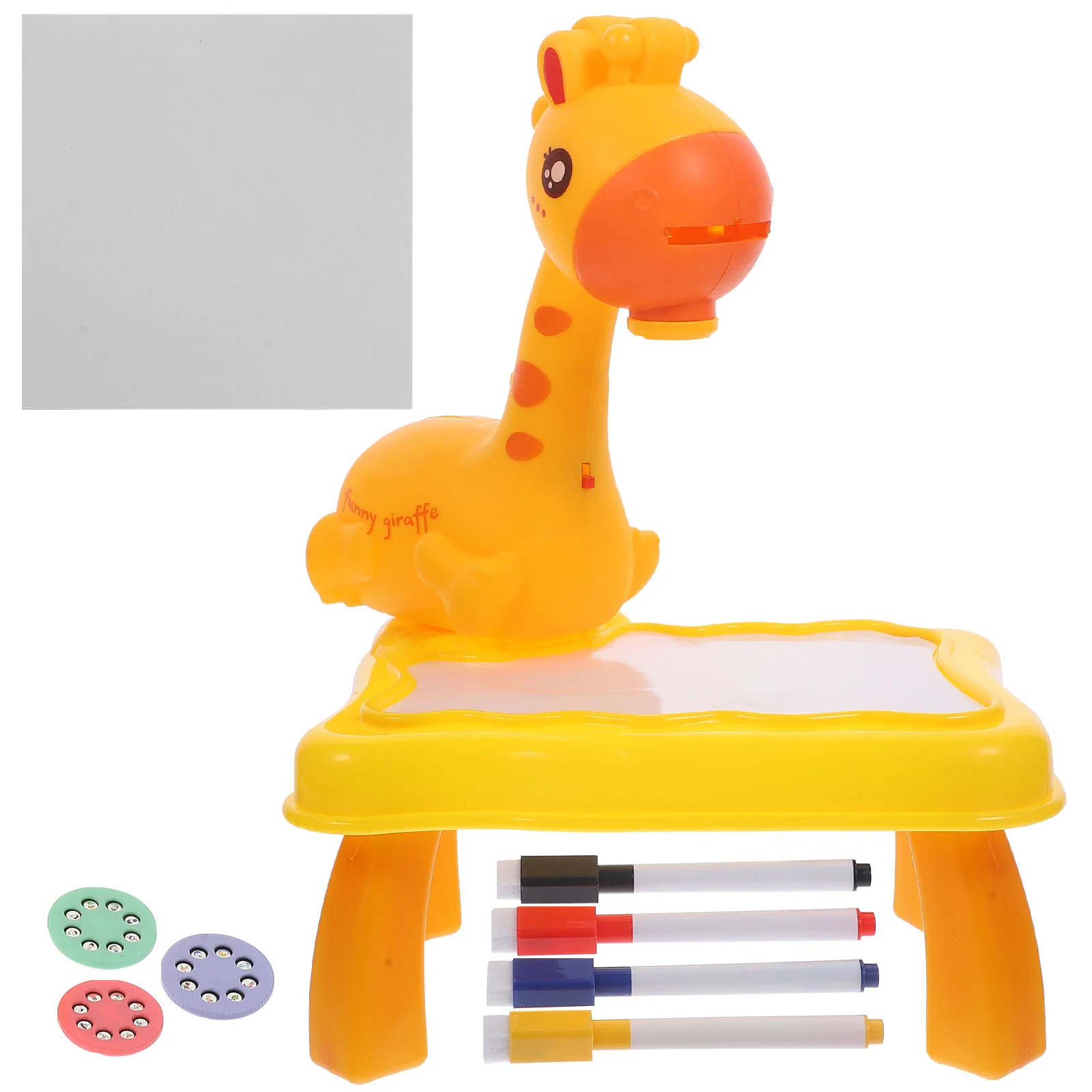 

Проекционный стол для рисования, детские игрушки, детский проектор, игровой набор с героями мультфильмов, пластиковый смешной обучающий инструмент