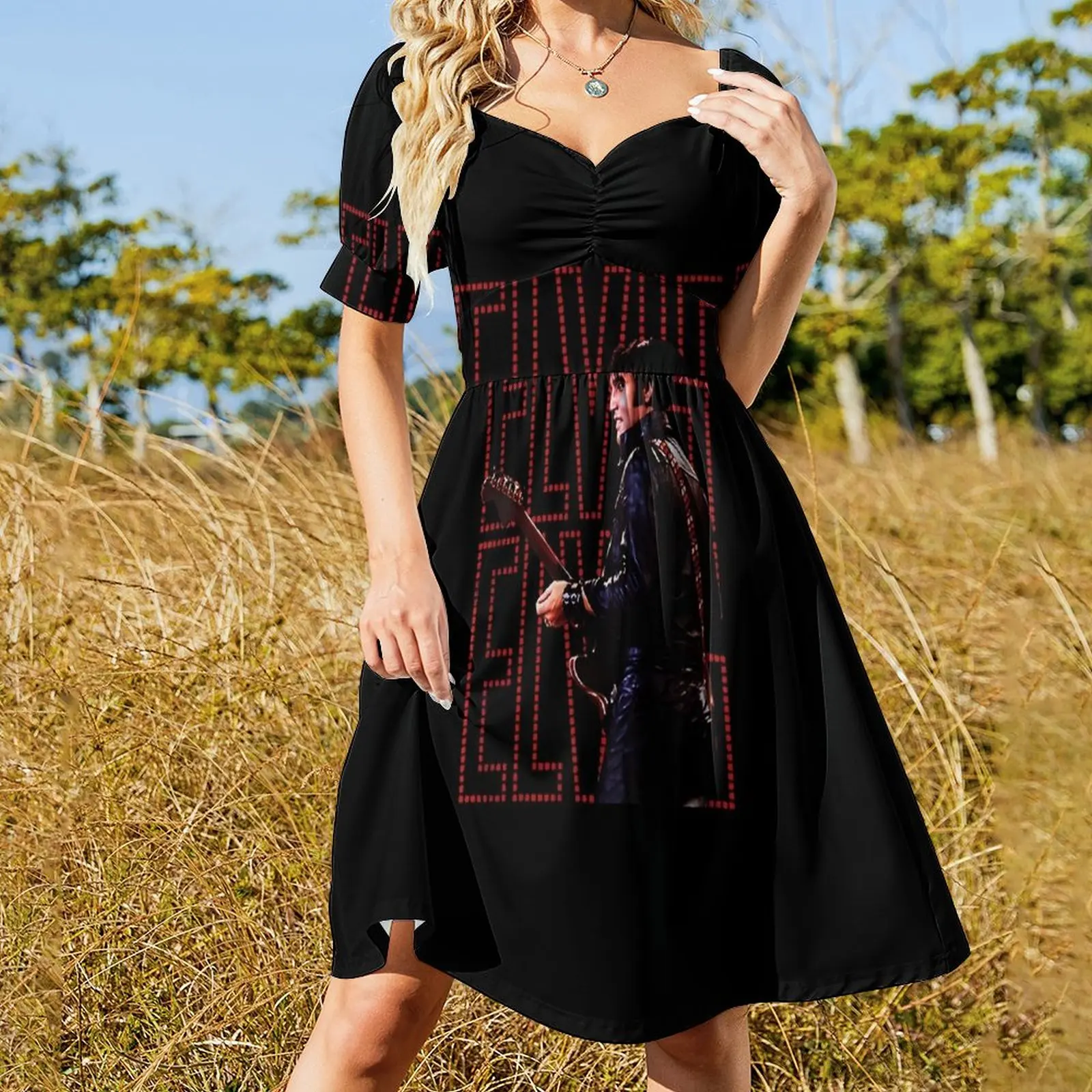 comeback tour 60s Short-Sleeved Dress dresses for womens dresses for women 2025 evening dress women formal occasion dresses