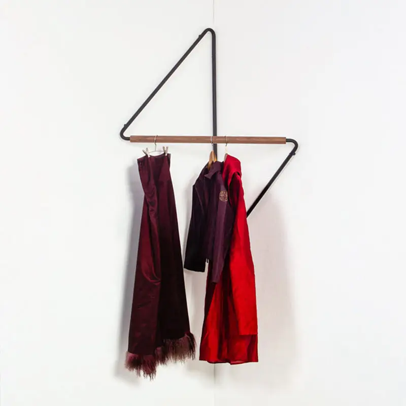 

Designer Clothes Rack Coat Decorative Wall Bathroom Furniture Creative Corner Hanger Minimalist Design