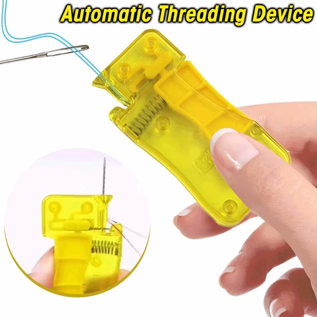 1PCS Automatic Needle Threader Quick Needle Threader Tool Self-Thread Guide  Sewing Needle Device for DIY Sewing Accessories - AliExpress